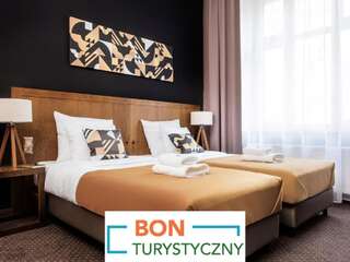 Апарт-отели Zulian Aparthotel by Artery Hotels Краков Двухместный номер с 1 кроватью или 2 отдельными кроватями, вид на город-1