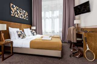 Апарт-отели Zulian Aparthotel by Artery Hotels Краков Двухместный номер с 1 кроватью или 2 отдельными кроватями, вид на город-4