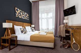 Апарт-отели Zulian Aparthotel by Artery Hotels Краков Двухместный номер с 1 кроватью или 2 отдельными кроватями, вид на сад-13
